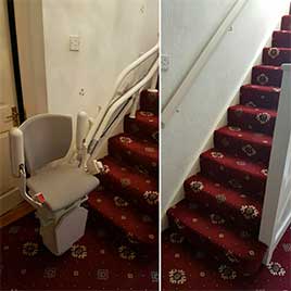 stair lift installation