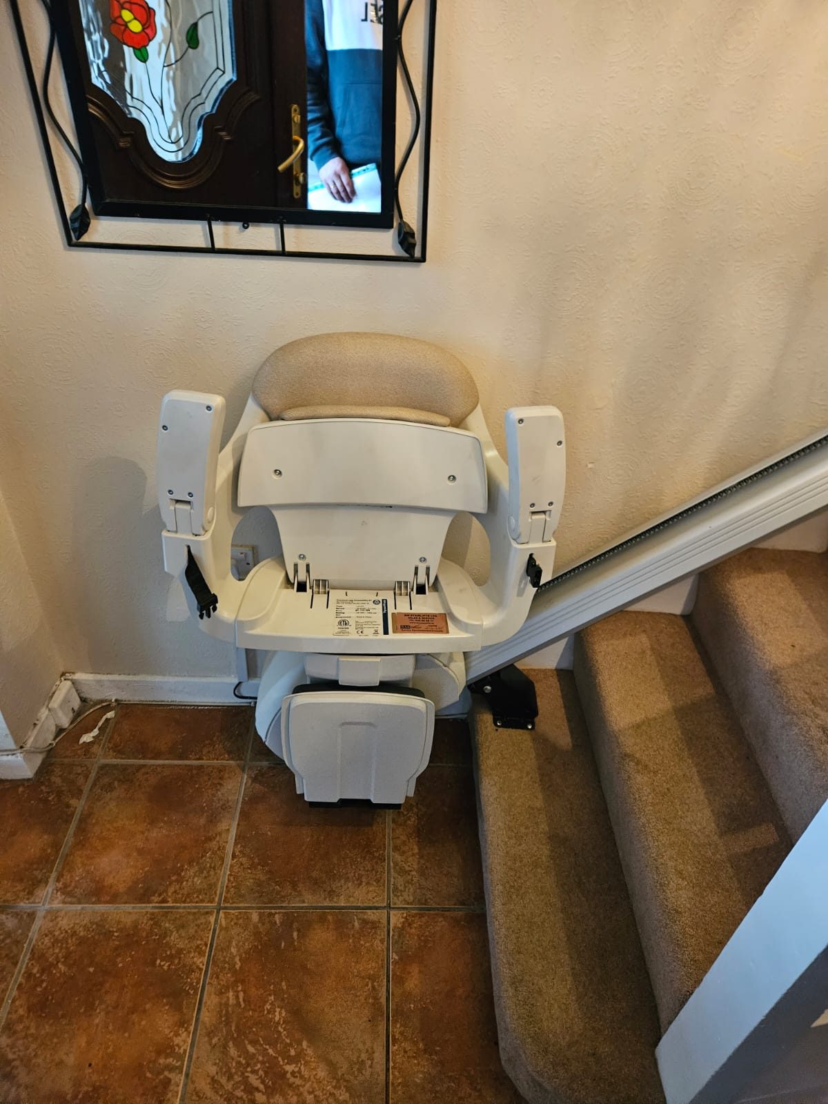 Straight Stair Lift Installation in Waterford